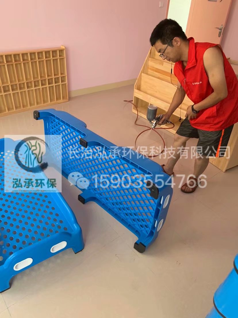 长治爱乐堡教育机构200平米甲醛治理